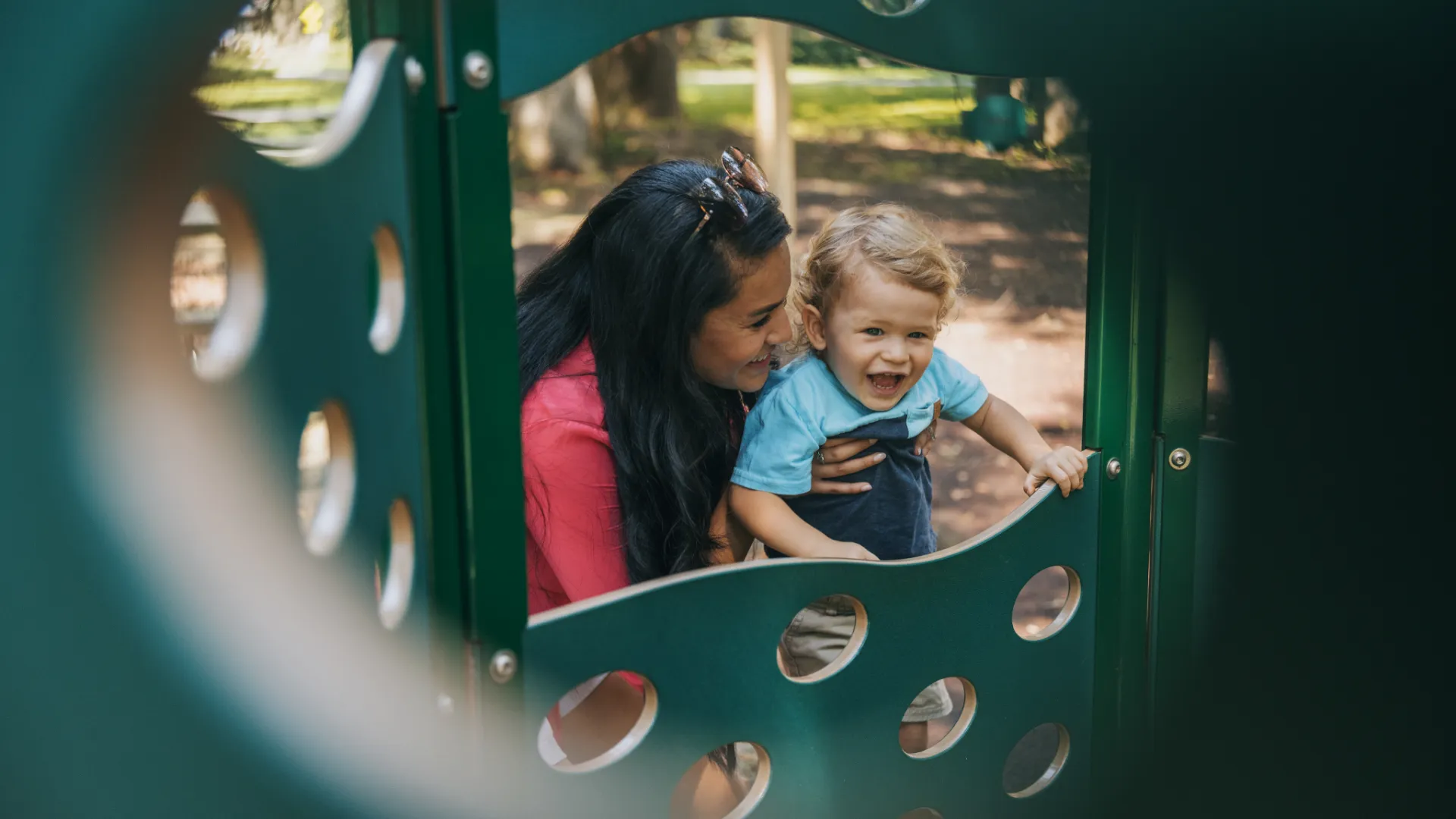 Picture of a women and child